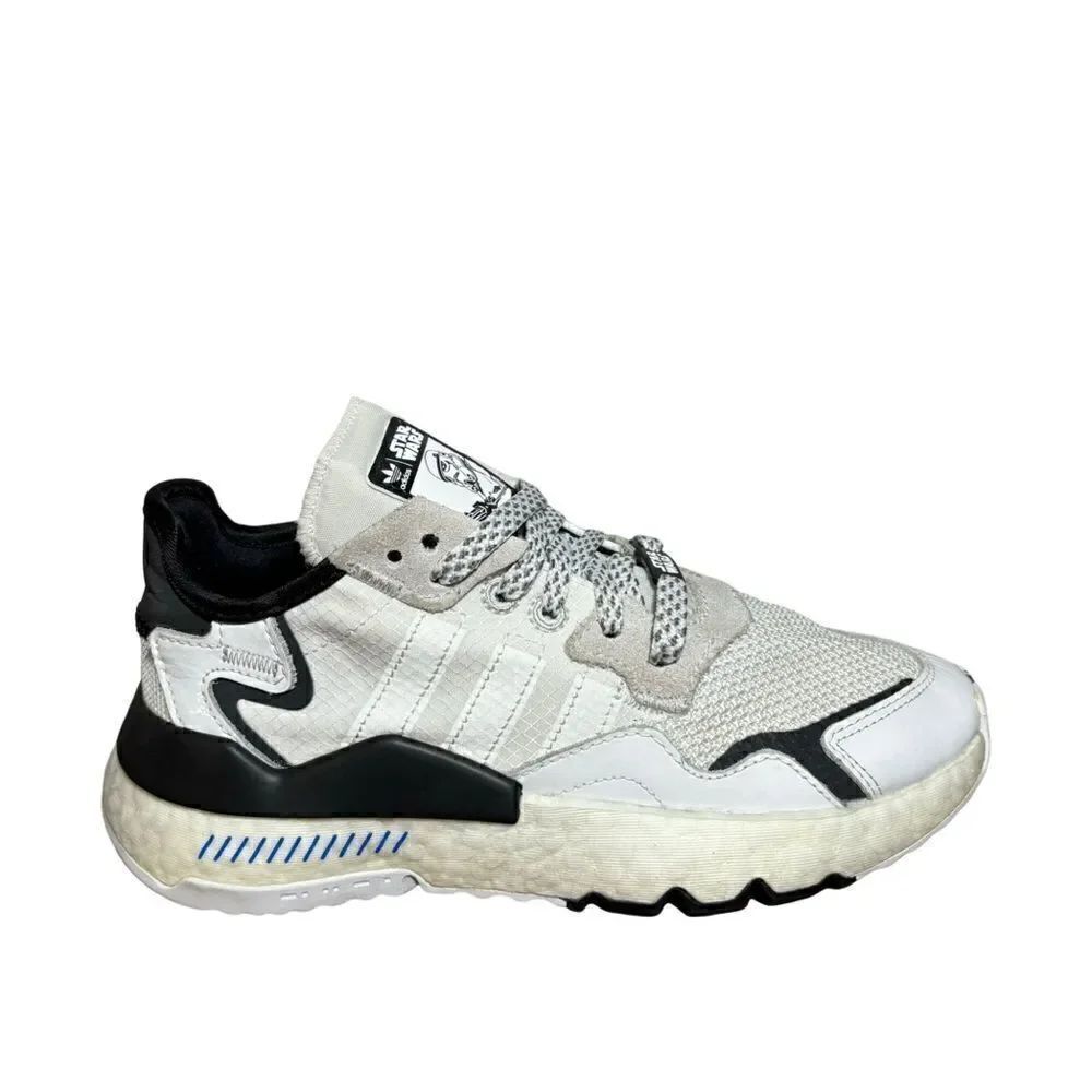 Kids Star Wars adidas boost shoes size 4 white